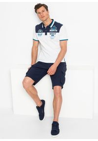 bonprix - Bermudy bojówki z czystej bawełny, Relaxed Fit. Kolor: niebieski. Materiał: bawełna #3