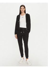 BOSS Spodnie dresowe 50535841 Czarny Regular Fit. Kolor: czarny. Materiał: syntetyk #4