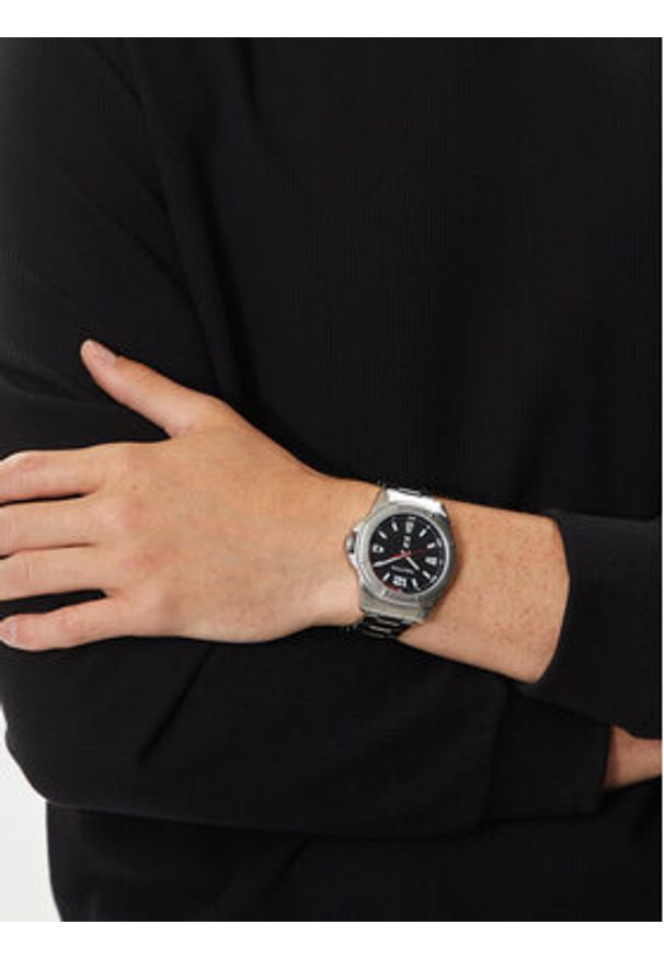 Nautica Zegarek NAPTBF104 Srebrny. Kolor: srebrny