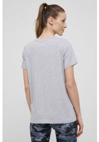 DKNY - Dkny T-shirt DP1T6749 damski kolor szary. Kolor: szary. Wzór: nadruk #3