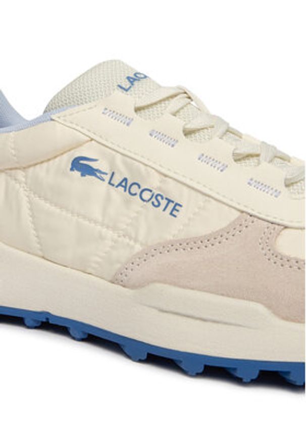 Lacoste Sneakersy Elite Active Evo 51SFA0166 Biały. Kolor: biały. Materiał: zamsz, skóra