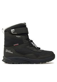 Kozaki Jack Wolfskin. Kolor: czarny. Materiał: polar