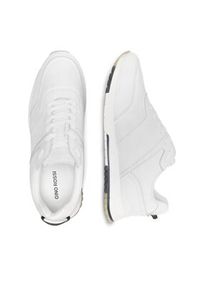 Gino Rossi Sneakersy TORINO-02 123AM Biały. Kolor: biały. Materiał: materiał #6