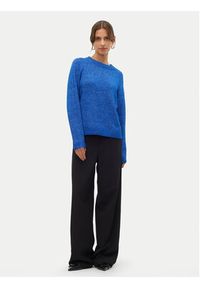 Vero Moda Sweter Filuca 10298674 Niebieski Regular Fit. Kolor: niebieski. Materiał: syntetyk