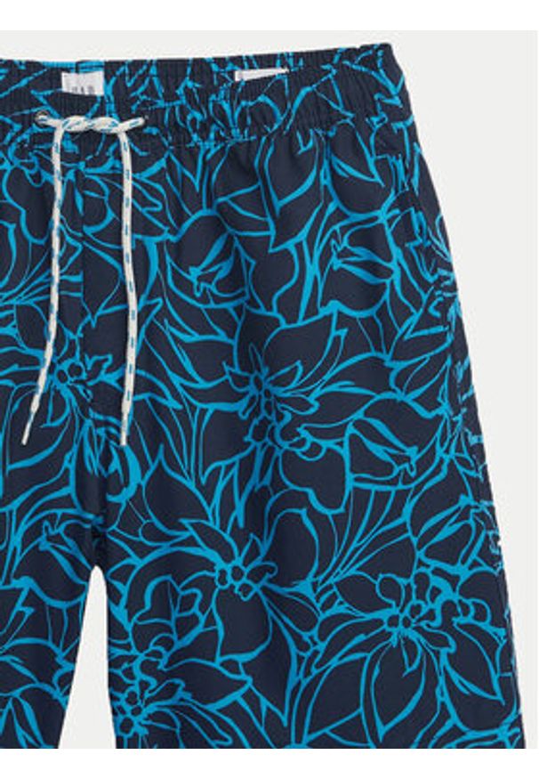 GAP - Gap Szorty kąpielowe 507546-01 Granatowy Regular Fit. Kolor: niebieski. Materiał: syntetyk