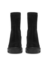 DeeZee Botki ZB362-2 Czarny. Kolor: czarny. Materiał: materiał #2