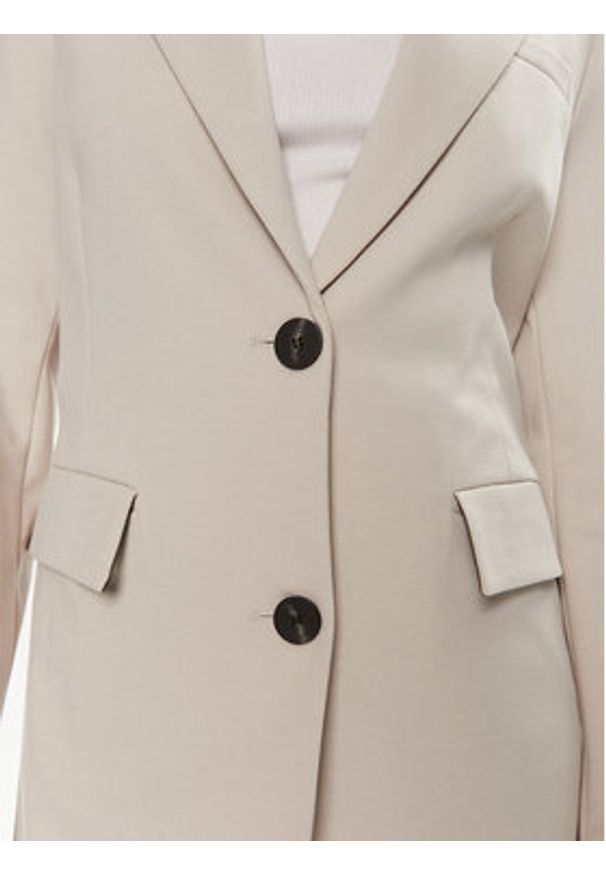 only - ONLY Płaszcz przejściowy Cassie 15308609 Szary Regular Fit. Kolor: szary. Materiał: syntetyk