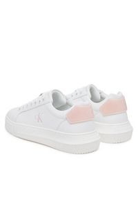 Calvin Klein Jeans Sneakersy Chunky Cupsole Ru Patch Lth Wn YW0YW01846 Biały. Kolor: biały. Materiał: skóra #6