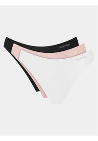 Calvin Klein Underwear Komplet 3 par fig klasycznych 000QD5200E Kolorowy. Materiał: bawełna. Wzór: kolorowy #1