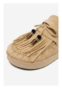 DeeZee Klapki CEO-HXX25C05-2 Beżowy. Kolor: beżowy. Materiał: materiał #4