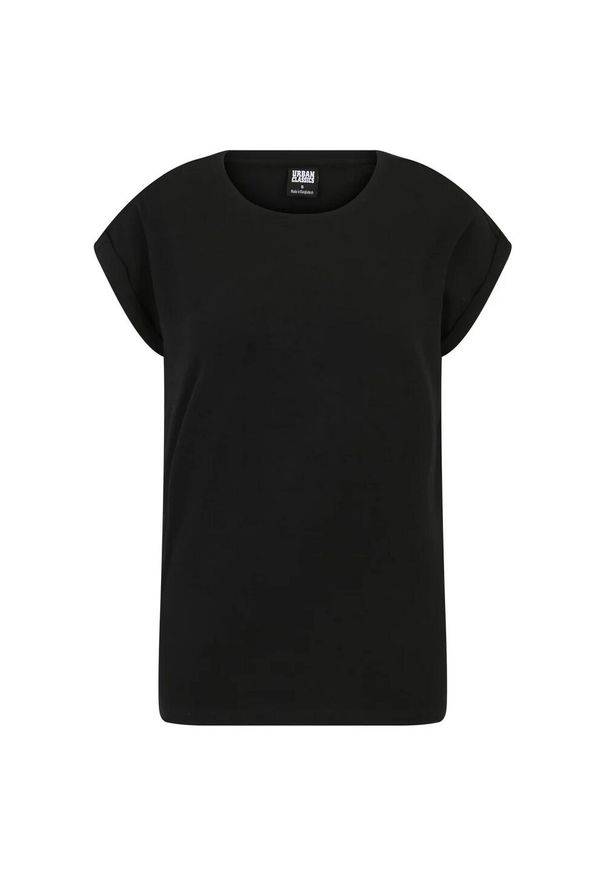 Urban Classics - Koszulka Damska Z Rozszerzonym Ramieniem. Kolor: czarny
