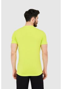 EA7 Emporio Armani - EA7 Zielony męski t-shirt z dużym białym logo, Rozmiar S. Kolor: zielony #3