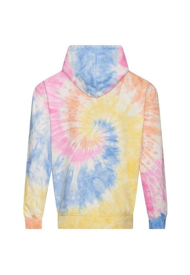 AWDIS - Bluza Z Kapturem Unisex Adult Tie Dye. Typ kołnierza: kaptur. Kolor: wielokolorowy