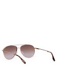 Trussardi Jeans - Trussardi Okulary przeciwsłoneczne TSM3015 Złoty. Kolor: złoty #5