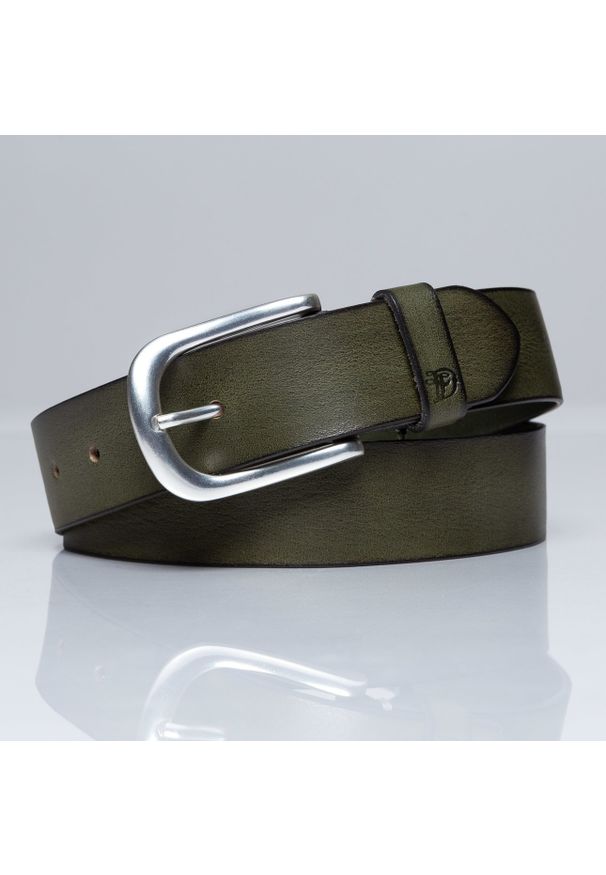 Tom Tailor - TOM TAILOR PASEK SKÓRZANY TM0174H51 550 40mm Gürtel. Materiał: skóra. Wzór: paski. Styl: klasyczny