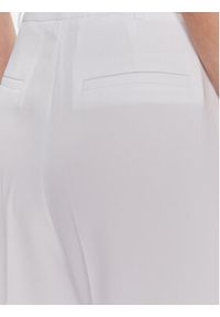 MICHAEL Michael Kors Spodnie materiałowe MS330H2ENX Biały Regular Fit. Kolor: biały. Materiał: syntetyk #4