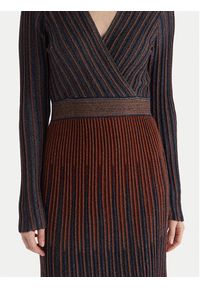 Fracomina Sukienka dzianinowa FS25WD5006K558Q7 Kolorowy Regular Fit. Materiał: syntetyk. Wzór: kolorowy #4