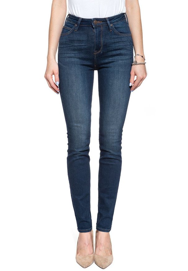 Lee - SPODNIE DAMSKIE LEE SCARLETT HIGH MEAN STREAKS L626KIMS 112114228