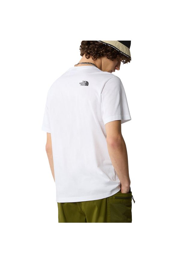 The North Face - T-Shirt Simple Dome Rozmiar S Biały - NF0A87NGFN4. Kolor: biały. Materiał: bawełna. Sezon: lato