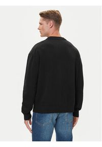 Hugo - HUGO Sweter San Casey-CP 50543784 Czarny Relaxed Fit. Kolor: czarny. Materiał: bawełna #3