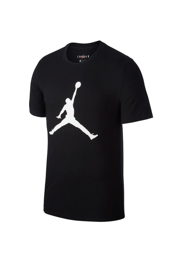 Koszulka męska Air Jordan Jumpman czarna T-shirt. Kolor: czarny