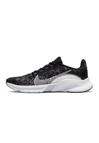 Buty Nike SuperRep Go 3 Next Nature Flyknit M DH3394-010 czarne. Zapięcie: sznurówki. Kolor: czarny. Materiał: syntetyk, guma. Sport: fitness #3