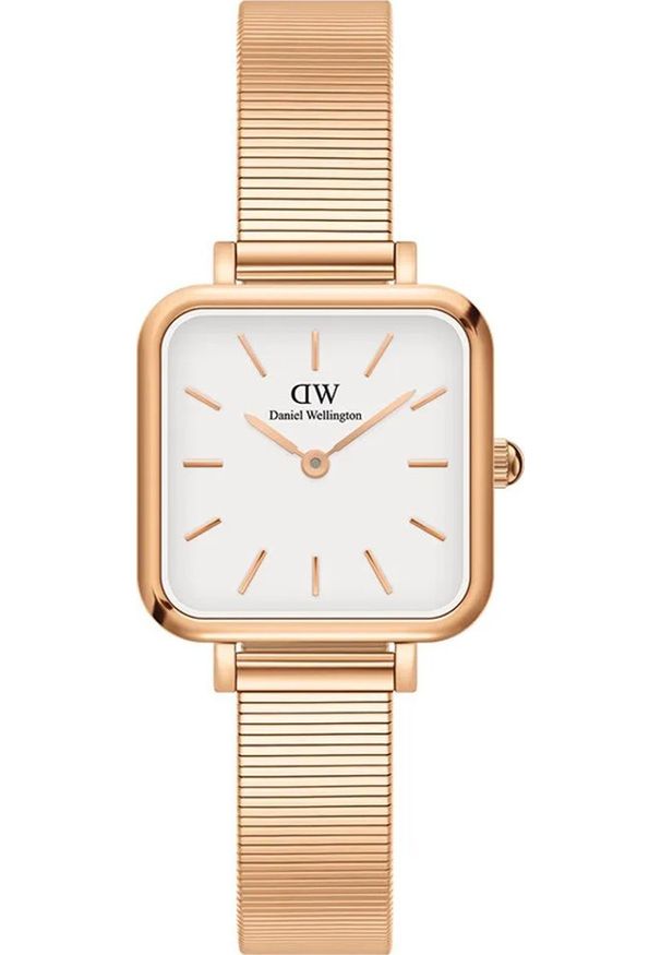 Zegarek Daniel Wellington Zegarek damski Daniel Wellington DW00100517 różowe złoto. Kolor: złoty, wielokolorowy, różowy
