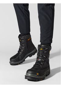 CAT Footwear Trapery Premier 8'' Wr Tx P720150 Czarny. Kolor: czarny. Materiał: skóra, nubuk #4