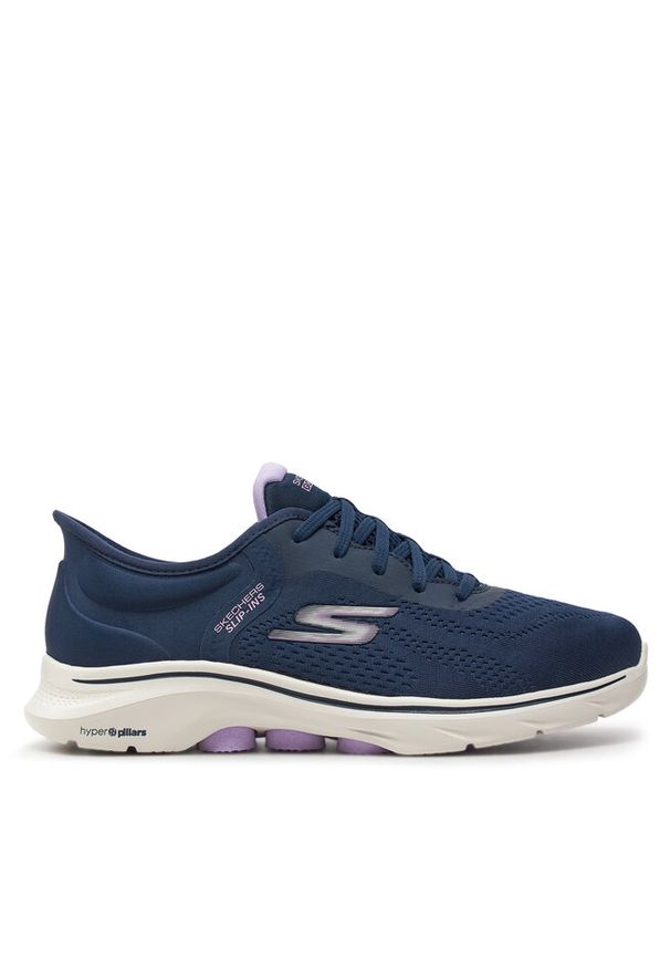 skechers - Sneakersy Skechers. Kolor: niebieski