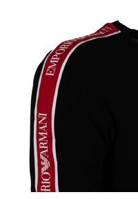 Emporio Armani T-shirt C-neck | 1118903F717 | Mężczyzna | Czarny. Kolor: czarny. Materiał: elastan, bawełna. Wzór: nadruk. Styl: elegancki