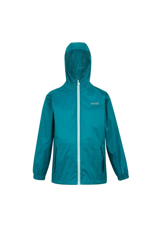 Regatta - Dziecięca Kurtka Kieszonkowa Pack It III. Kolor: turkusowy, niebieski, wielokolorowy, zielony