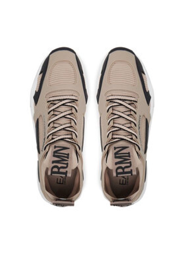 EA7 Emporio Armani Sneakersy X8X174 XK377 U471 Kolorowy. Materiał: skóra. Wzór: kolorowy
