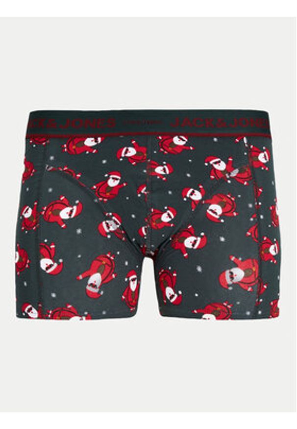 Jack & Jones - Jack&Jones Komplet 3 par bokserek Merry X-Mas 12266602 Kolorowy. Materiał: bawełna. Wzór: kolorowy