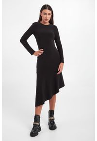 Max Mara Leisure - Sukienka Gelly MAX MARA LEISURE. Materiał: materiał. Długość rękawa: długi rękaw. Typ sukienki: asymetryczne #4