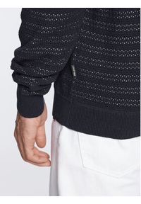 Blend Sweter 20714350 Czarny Regular Fit. Kolor: czarny. Materiał: bawełna #5
