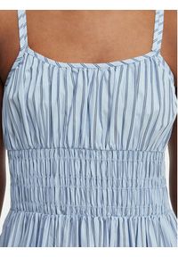 BOSS Sukienka letnia C Diplyn 50559218 Niebieski jasny Regular Fit. Kolor: niebieski. Materiał: bawełna. Sezon: lato #3