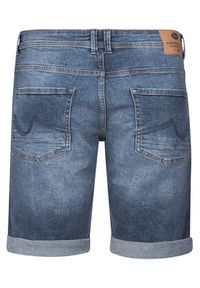 Petrol Industries Szorty jeansowe M-1050-SHO002 Niebieski Regular Fit. Kolor: niebieski. Materiał: bawełna #6