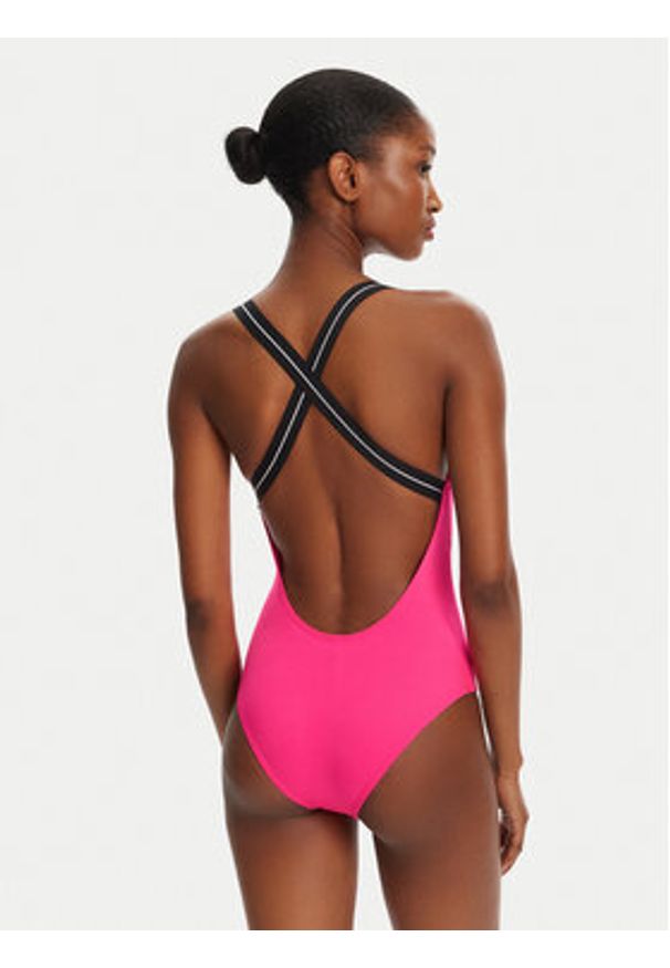 EA7 Emporio Armani Strój kąpielowy 7W000294 AF12213 Z4001 Różowy. Kolor: różowy. Materiał: syntetyk