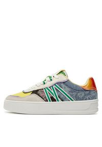 Desigual Sneakersy 24SSKA01 Kolorowy. Materiał: materiał. Wzór: kolorowy