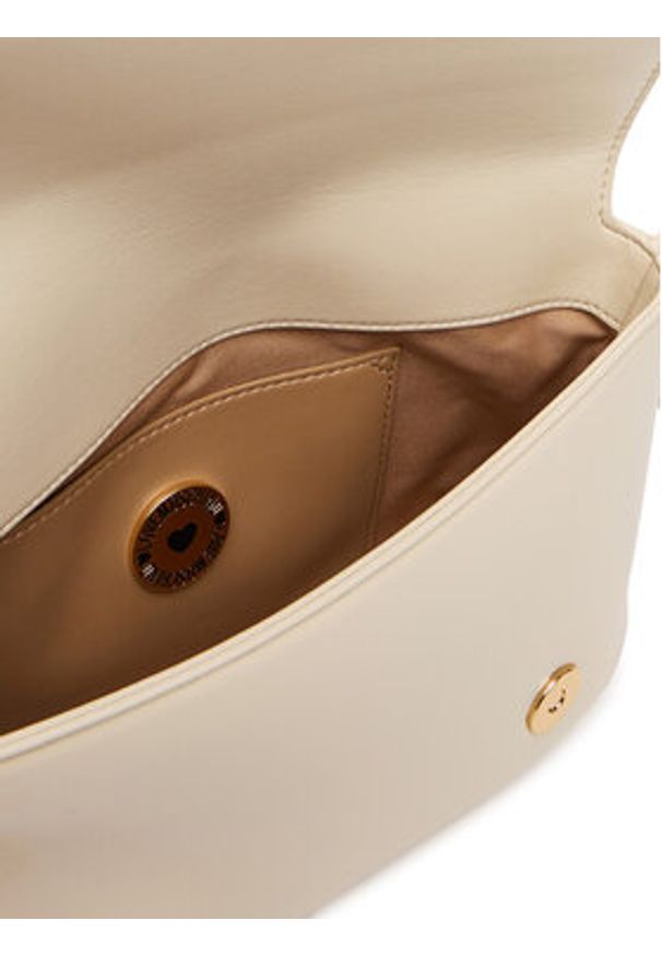 Love Moschino - LOVE MOSCHINO Torebka JC4049PP1NLF0110 Beżowy. Kolor: beżowy. Materiał: skórzane