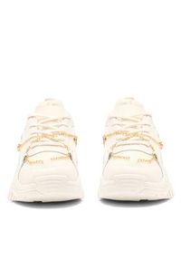 DeeZee Sneakersy TS5237-01 Beżowy. Kolor: beżowy. Materiał: materiał