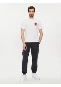 Aeronautica Militare T-Shirt 241TS2201J629 Biały Regular Fit. Kolor: biały. Materiał: bawełna #5