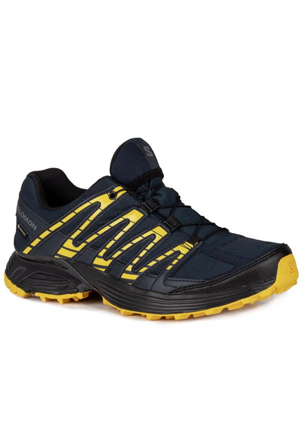 salomon - Buty męskie sportowe trekkingowe Salomon BACKBONE GTX. Kolor: czarny, żółty, wielokolorowy