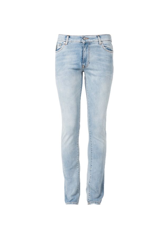 Iceberg Jeansy | 2SK16003 | Mężczyzna | Niebieski. Okazja: na co dzień. Kolor: niebieski. Wzór: aplikacja. Styl: elegancki, casual