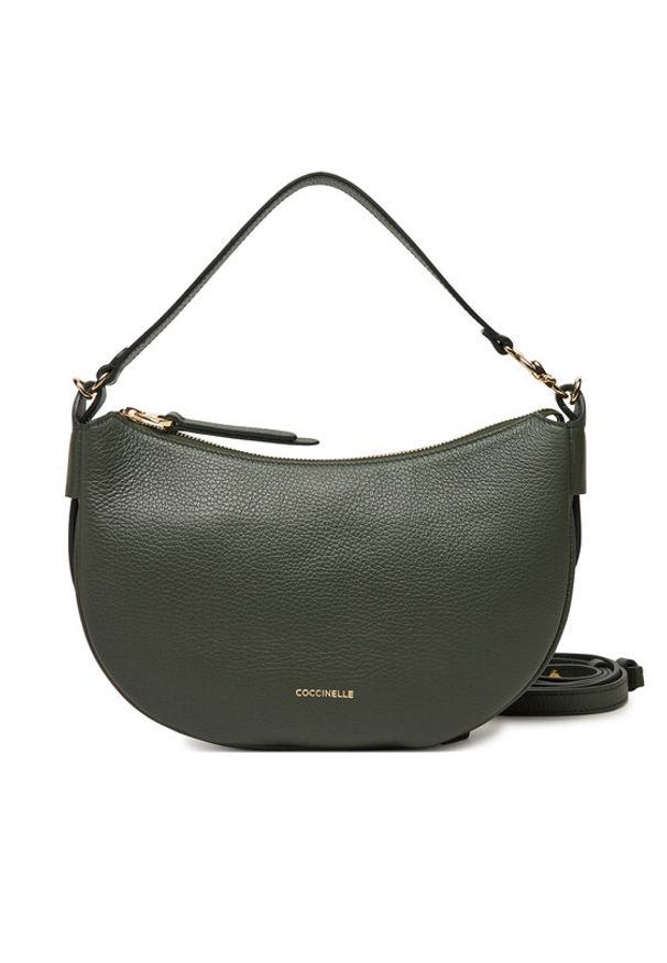 Coccinelle Torebka E1 SHA 13 03 01 Zielony. Kolor: zielony. Materiał: skórzane