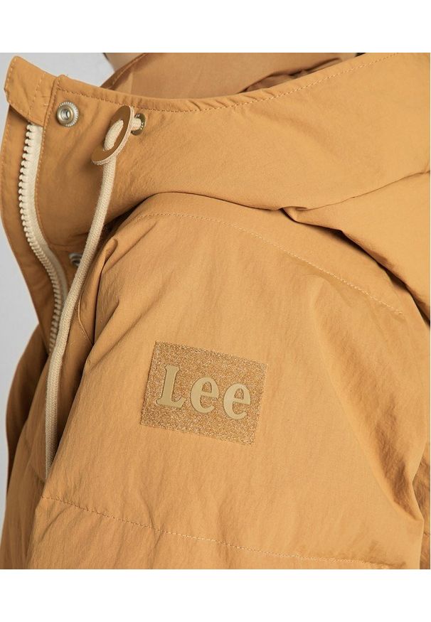 Lee - LEE LONG PUFFER DAMSKA KURTKA PARKA TOBACCO BROWN L56IXWSZ 112140312