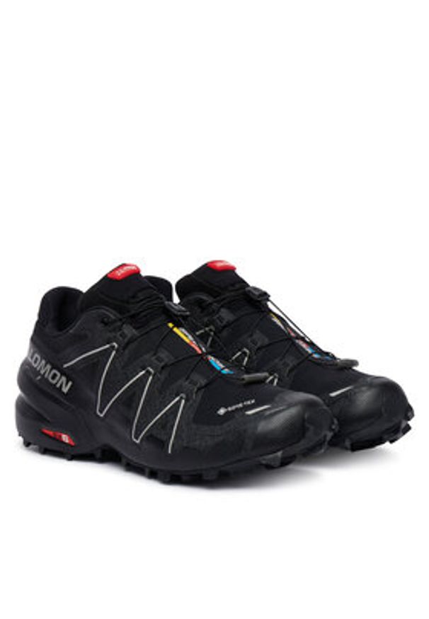 salomon - Salomon Buty do biegania Speedcross 6 Gore-Tex 20 Years Q1 L49159000 Czarny. Kolor: czarny. Materiał: materiał. Technologia: Gore-Tex. Model: Salomon Speedcross