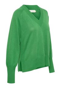 InWear Sweter Musette 30108007 Zielony Relaxed Fit. Kolor: zielony. Materiał: wiskoza