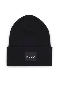 Hugo - Czapka HUGO. Kolor: czarny