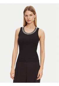 Marciano Guess Top 5RGP23 6299A Czarny Regular Fit. Kolor: czarny. Materiał: wiskoza #1